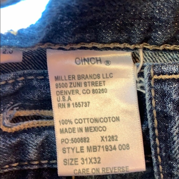 31x32 cinch - Picture 2 of 2